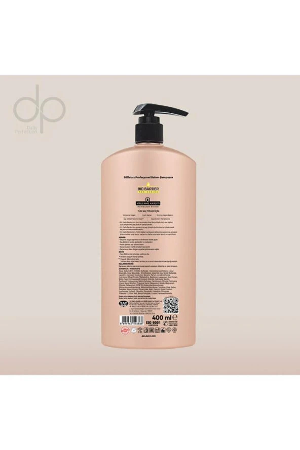 Dp Daily Perfection Bio Barrier Kirlenme Karşıtı Şampuan 400 ml - 2