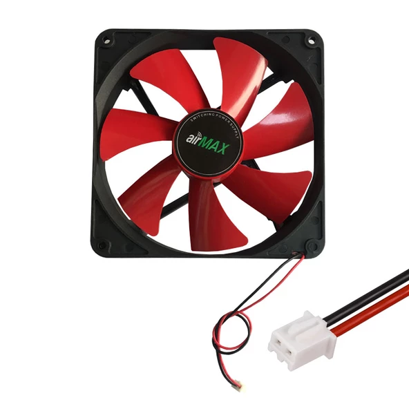 12 volt 14 cm 2 pin li soğutucu fan pc kasa içi 12v fan - 5