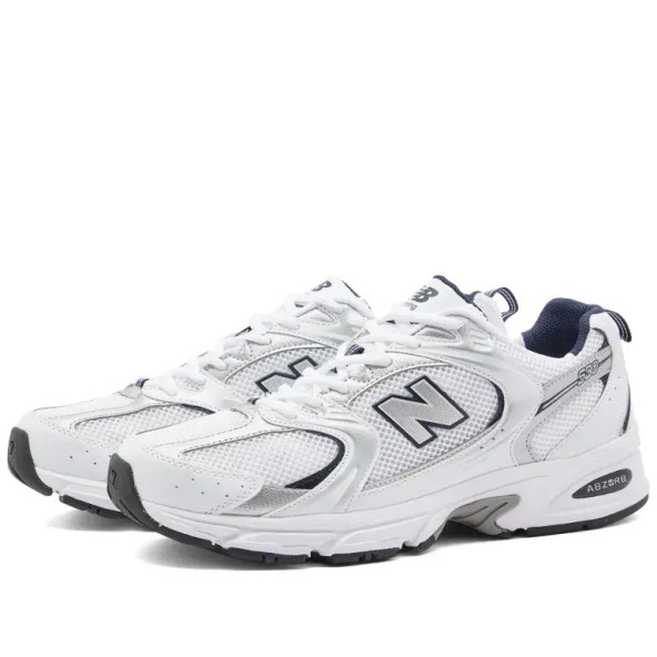 New Balance 530 'White/Silver/Blue' - 4