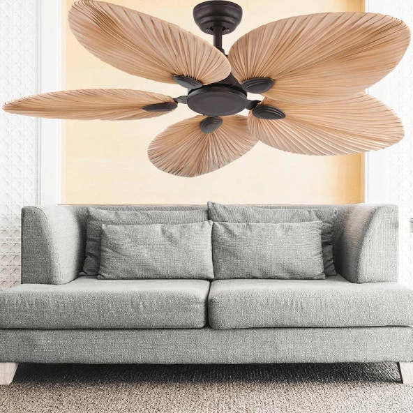 Kaşkar-Taflan T52045 Uzaktan Kumandalı Kahverengi Tavan Vantilatörü - 2