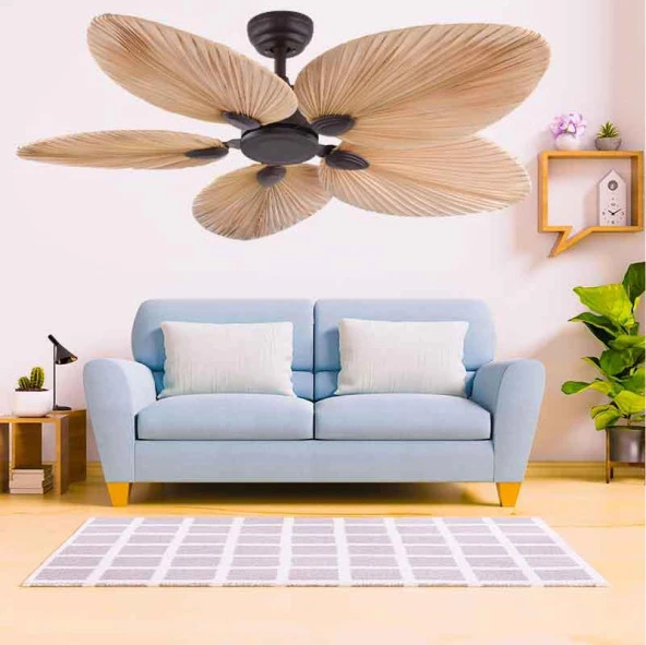 Kaşkar-Taflan T52045 Uzaktan Kumandalı Kahverengi Tavan Vantilatörü - 3