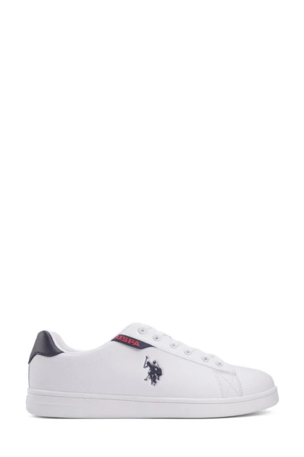 U.S Polo Assn. COSTA 4FX 101501686 Erkek SNeaker Ayakkabı Beyaz Laci Kırmızı 40-45