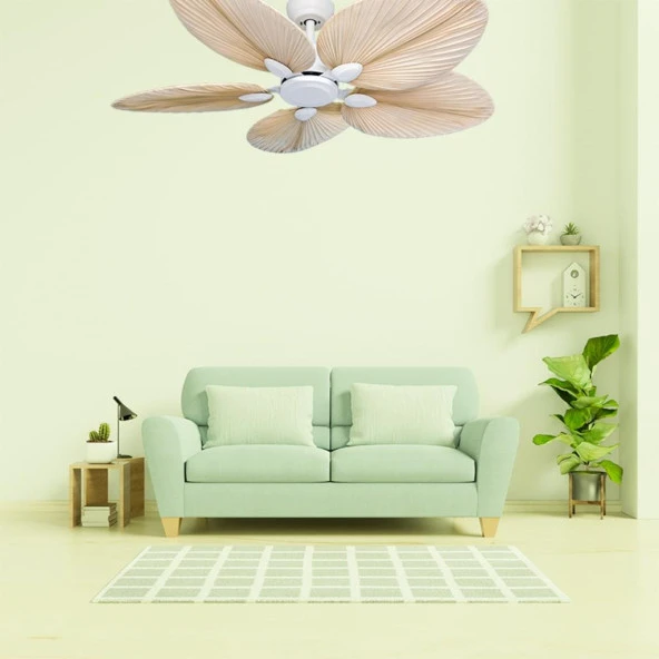 Kaşkar-Taflan T52045 Uzaktan Kumandalı Beyaz Tavan Vantilatörü - 3