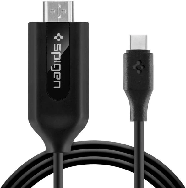 Spigen Essential C21CH 2 m 4K Ultra HD Type-C to HDMI Kablo Outlet