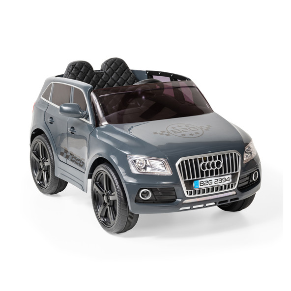 Baby2go 2394 Suv 12 Volt Uzaktan Kumandalı Deri Koltuklu Akülü Araba Antrasit