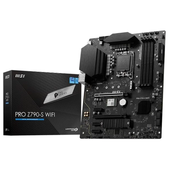 MSI PRO Z790-S WIFI-6E DDR5 HDMI-DP PCIE 4.0 1700p ATX - 6
