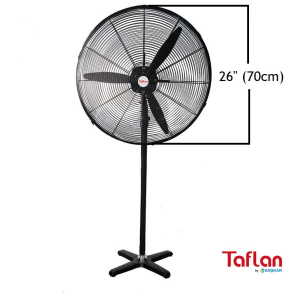 Taflan FL-650-G 26" Sanayi Tipi Ayaklı Vantilatör