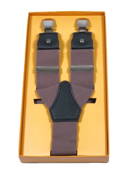 ARS MAGİC BOX 1.KALİTE DÜZ METAL TOKALI LASTİKLİ PANTOLAN ASKISI - 8