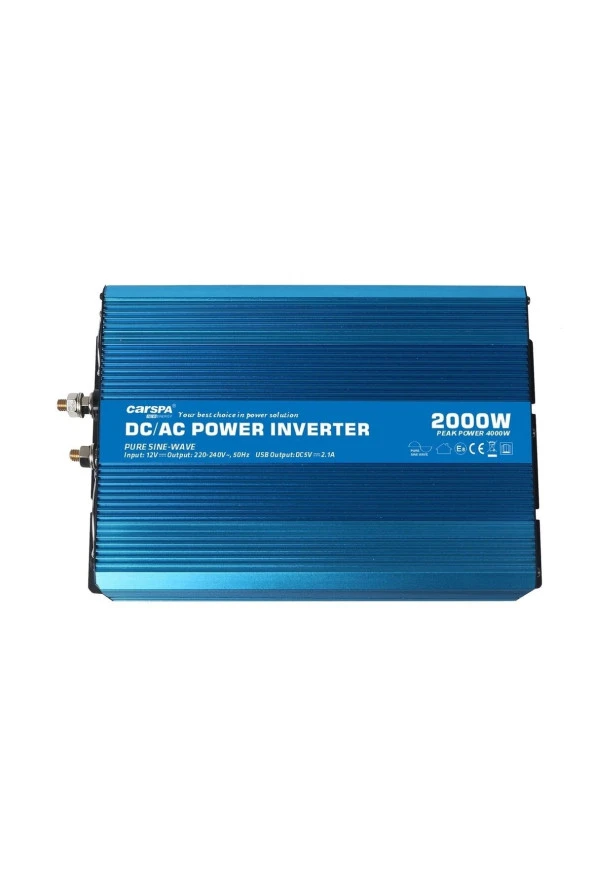 12v 2000 Watt Tam Sinüs Invertör - 2