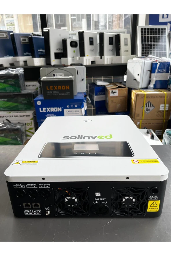 6.2 KW  DAHİLİ MPPT TAM SİNÜS AKILLI İNVERTER - 2