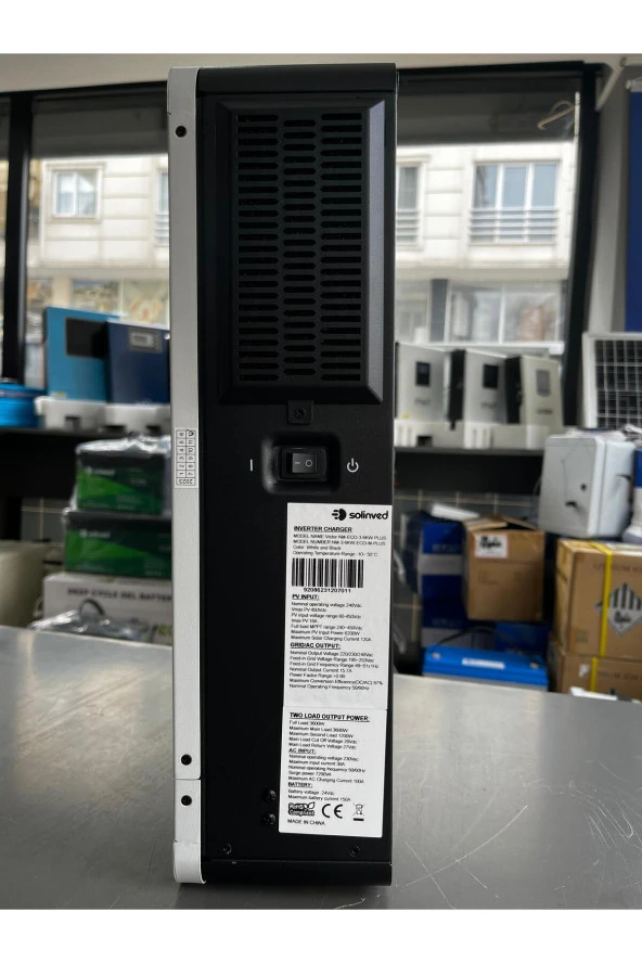 3.6 KW DAHİLİ MPPT TAM SİNÜS AKILLI İNVERTER - 3