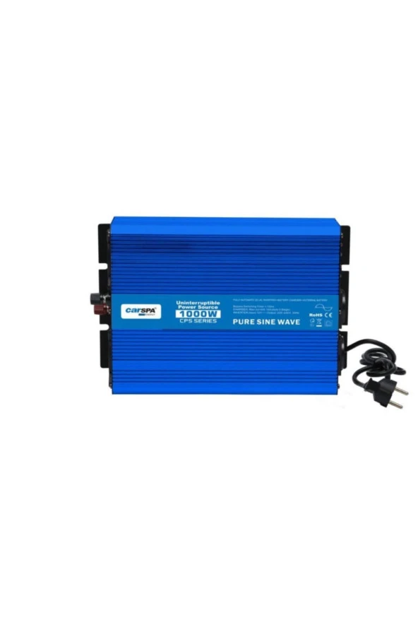 1000w 12v Şarjlı Tam Sinüs Inverter Ups