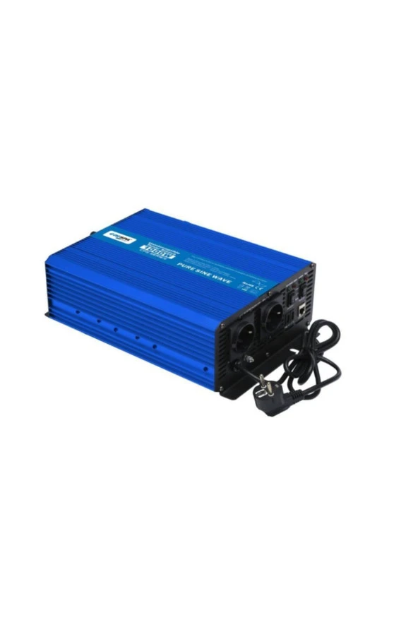 1000w 12v Şarjlı Tam Sinüs Inverter Ups - 2
