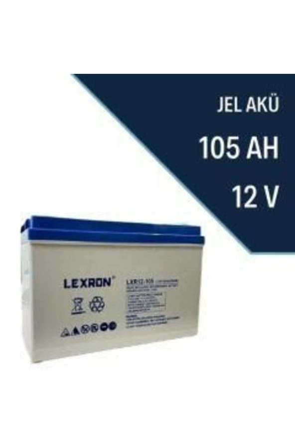 LEXRON 105 Amper Jel Akü