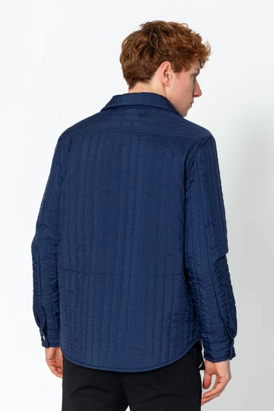 Erkek Regular Çok Cepli Astarlı Kısa Mont - 11