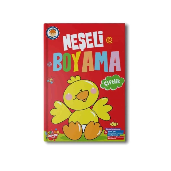 Boyama Zamanı Neşeli Boyama-Çiftlik