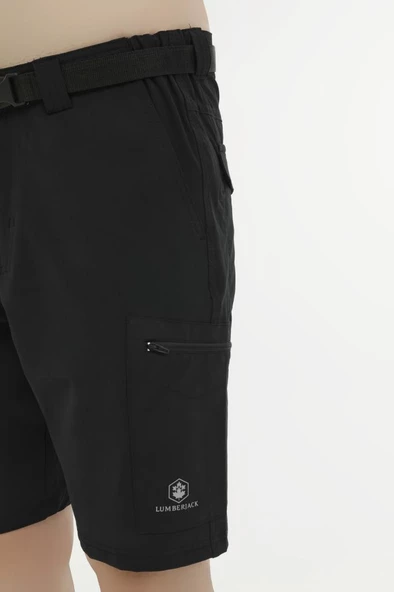 Lumberjack ML ALEX 20SN521 3 FX Erkek Şort Siyah S-XXL - 4