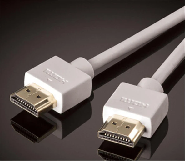 Sonorous Slim White HDMI To Hdmi 1.4V Gold Kablo 1.5 Metre