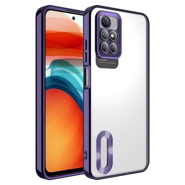 Xiaomi Redmi 10 2022 Kılıf Hole Lazer Silikon Kapak - 3