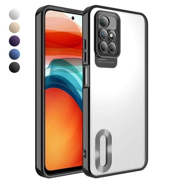Xiaomi Redmi 10 2022 Kılıf Hole Lazer Silikon Kapak - 1