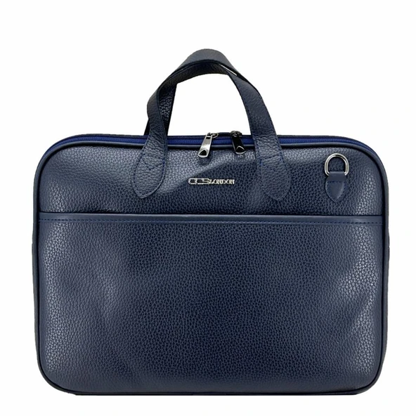 Ççs London 71455 Vegan Laptop Evrak Çantası 13 İnç Lacivert - 3