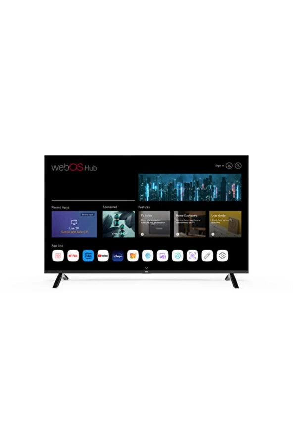 Preo PR43DAB540 Full HD 43" 109 Ekran Uydu Alıcılı webOS Smart LED TV