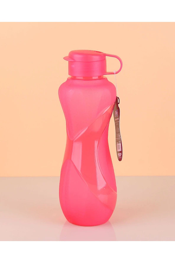 1.5 Litre Pembe Plastik Bpa Içermez Sağlıklı Matara Motivasyon Suluk Okul Suluğu