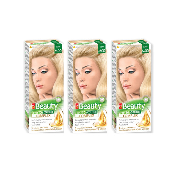 MM Beauty M 00 Sarı Saç Açıcı (Blond) ÜÇLÜ SET ürün görseli