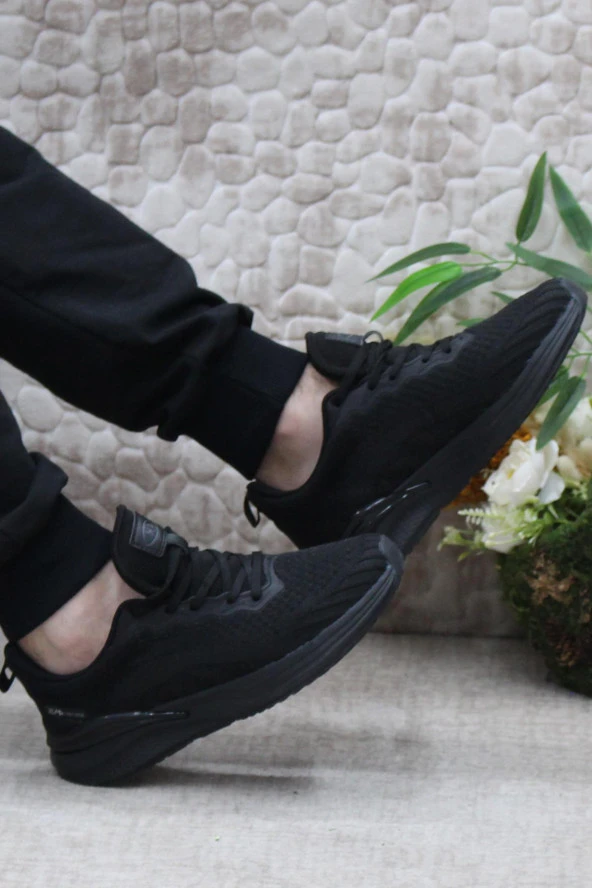 M.P 241 1509 Siyah Rahat Hafif Orijinal Ürün Erkek Spor Ayakkabı - 5