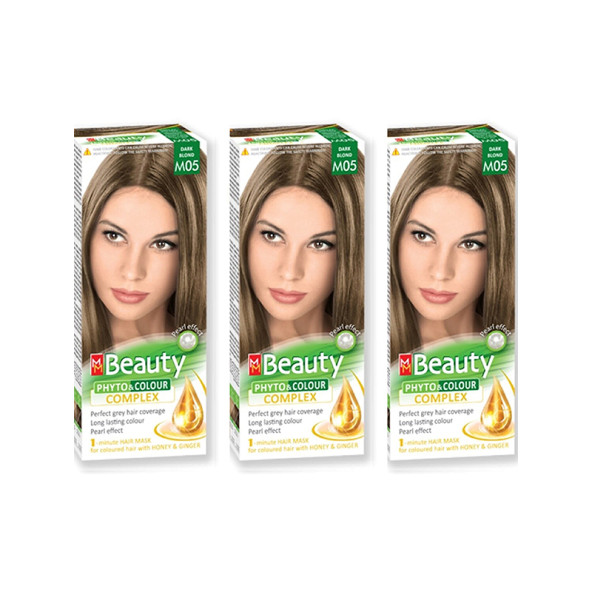 MM Beauty M 05 Koyu Kumral (Dark Blond) ÜÇLÜ SET ürün görseli