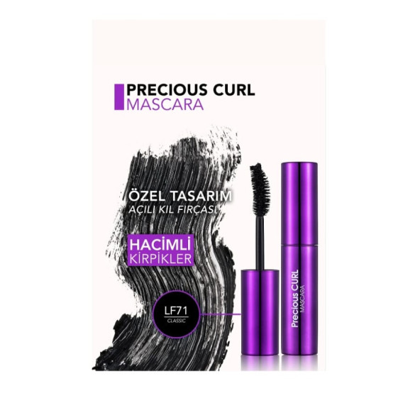 Flormar Precious Curl LF71 Black - Classic Maskara - 5
