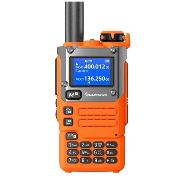 Quansheng Uv-K6 TRİ Band Turuncu Telsiz - 1