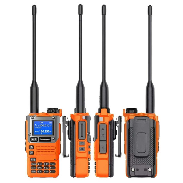 Quansheng Uv-K6 TRİ Band Turuncu Telsiz - 2