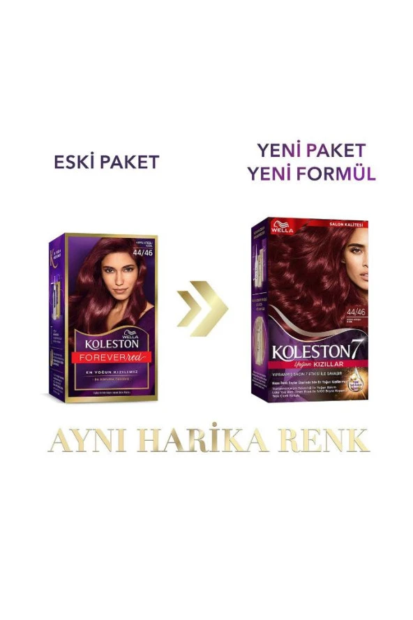 Wella Koleston Supreme Saç Boyası 44/46 Koyu Ateşli Kızıl