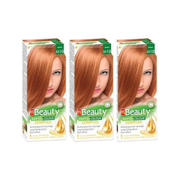 MM Beauty M 10 Şeftali (Peach) ÜÇLÜ SET ürün görseli
