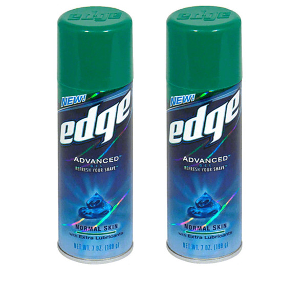 Gillette Blue3 Comfort Tıraş Bıçağı 12'li + Edge Tıraş Jeli Normal Ciltler İçin 2x198gr - 3