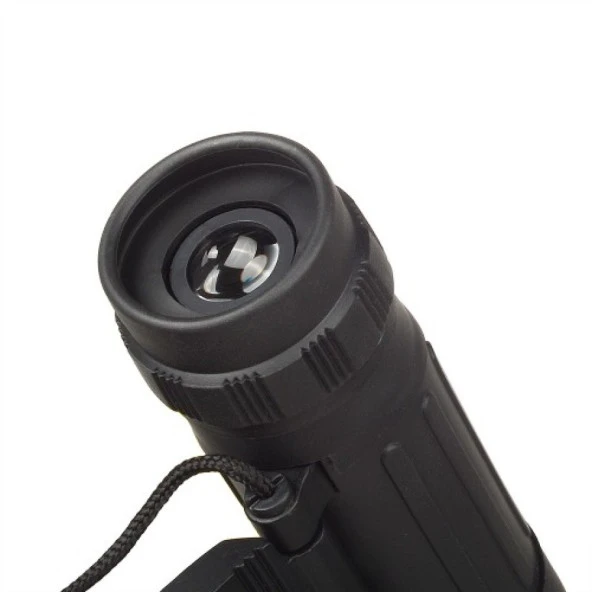 10X25 Av Dürbünü -56M/1000M - Kauçuk Kaplama Siyah - Resim 3