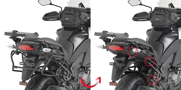 GIVIPLXR4113KAWASAKIVERSYS1000(15-16)YANÇANTATAŞIYICI