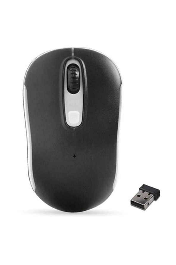 Sm-804 Usb Siyah-800-1200-1600dpi Kablosuz Mouse