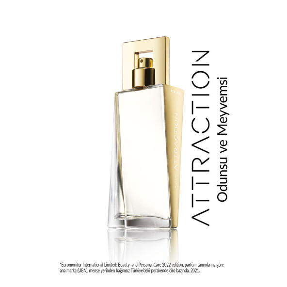 Avon Attraction Kadın Parfüm Edp 50 Ml. Üçlü Set - 2