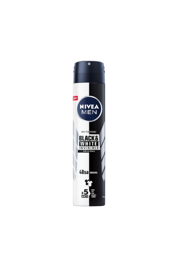 NIVEA Men Black & White Invisible Original 200 ml