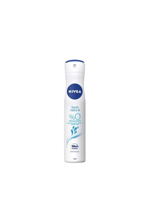 NIVEA Nıvea Fresh Natural Kadın Deodorant Sprey 20
