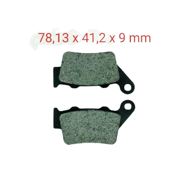 Bajaj Arka Fren Disk Balatası Fa213 İth Pulsar Ns-Rs 200 - Yamaha Mt-03 Ktm 200-250-390-690 Duke