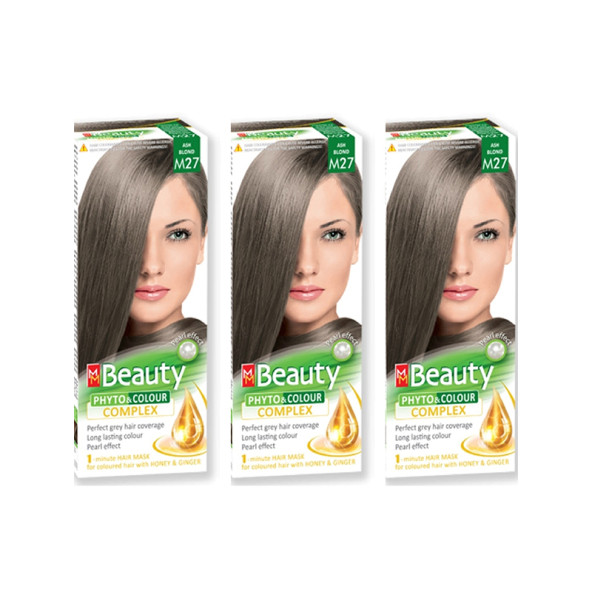 MM Beauty M27 Küllü Sarı (Ask Blond) ÜÇLÜ SET