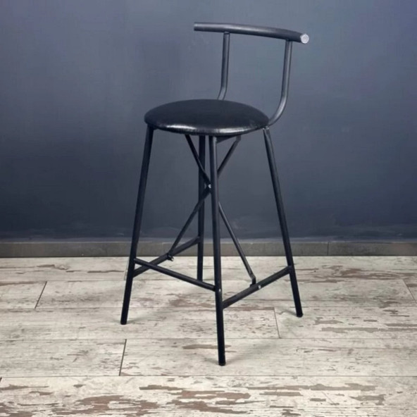 Eportatif Atlantik Çam Döşemeli Bar Sandalyesi Bar Masası Mutfak Oval 2 Kişilik Yemek Masası 1245 - 3