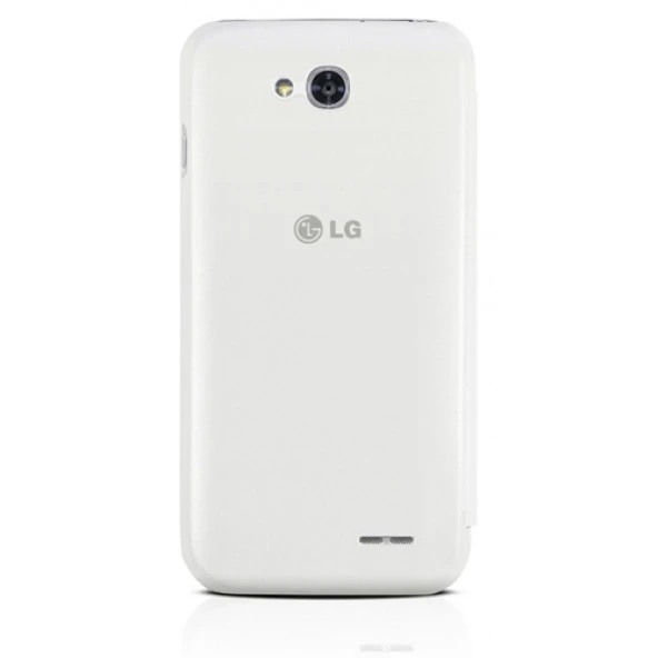 LG L70 Kasalı Kapaklı Orjinal Flip Cover Kılıf - Beyaz - CCF-400 AGEUWH - Resim 5