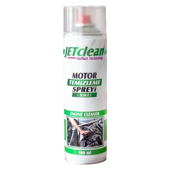 Jetclean 500 Ml Oto Motor Temizleme Spreyi Araç Bakım Sprey Susuz