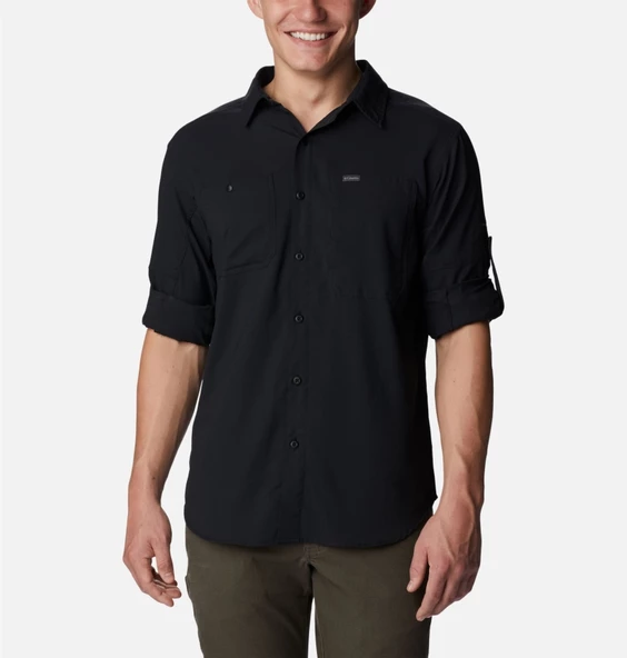 Columbia Silver Ridge Utility Lite Long Sleeve Erkek Uzun Kollu Gömlek AM1683-010 - 6