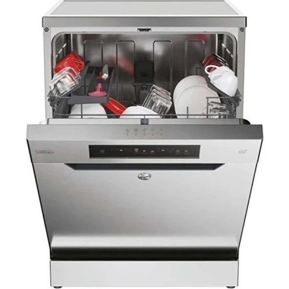 HOOVER HF 3E9L0X2-17 13 Kişilik 5 Programlı Wi-Fi+Bluetooth Bağlantılı Bulaşık Makinesi Inox - 3