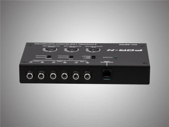 For-X 6 Kanal Deck Çevirici – For-x XHL-66PRO 6 Kanal Amfi Dönüştürücü - 3